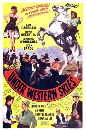 Under Western Skies (1945) - poster