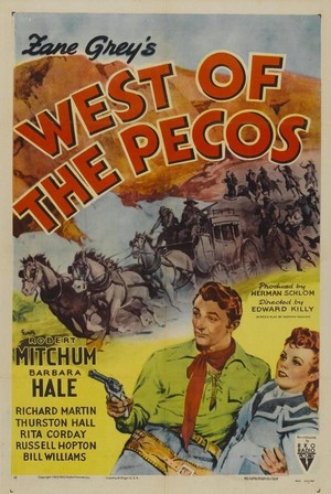 West of the Pecos (1945) - poster