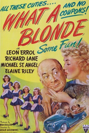 What a Blonde (1945) - poster