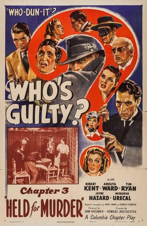 Who's Guilty? (1945) - poster