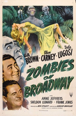 Zombies on Broadway (1945) - poster