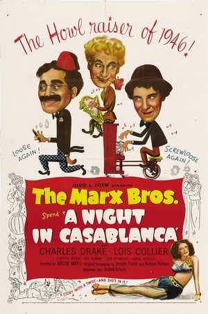 A Night in Casablanca (1946) - poster