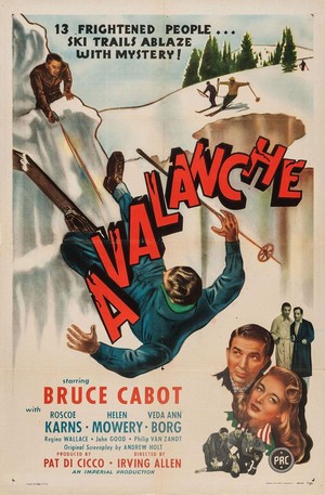 Avalanche (1946) - poster