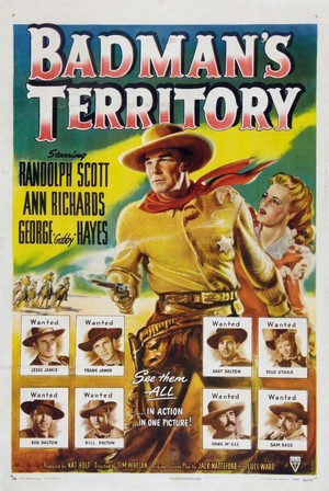 Badman's Territory (1946) - poster