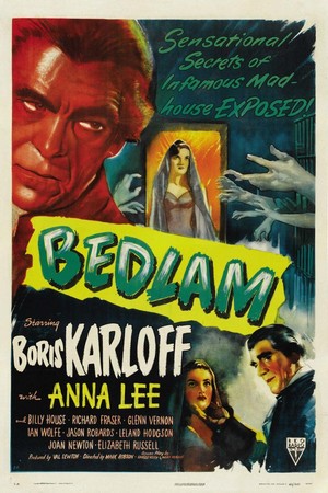Bedlam (1946) - poster