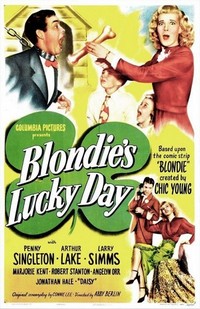 Blondie's Lucky Day (1946) - poster