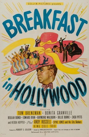 Breakfast in Hollywood (1946) - poster