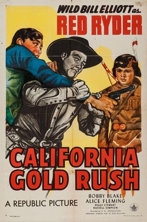 California Gold Rush (1946) - poster