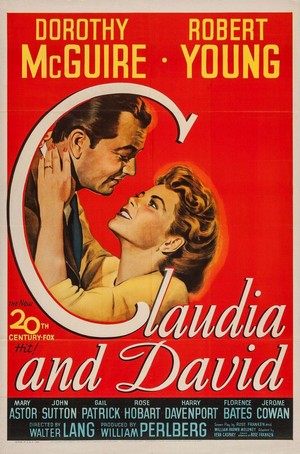 Claudia and David (1946) - poster