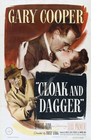 Cloak and Dagger (1946) - poster