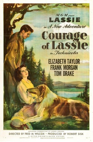 Courage of Lassie (1946) - poster