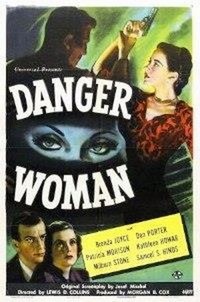 Danger Woman (1946) - poster