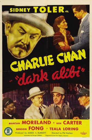 Dark Alibi (1946) - poster