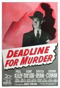 Deadline for Murder (1946) - poster