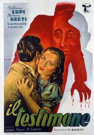 Il Testimone (1946) - poster