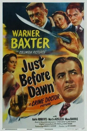 Just before Dawn (1946) - poster
