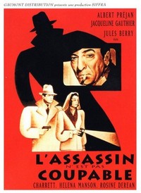 L'Assassin N'est Pas Coupable (1946) - poster