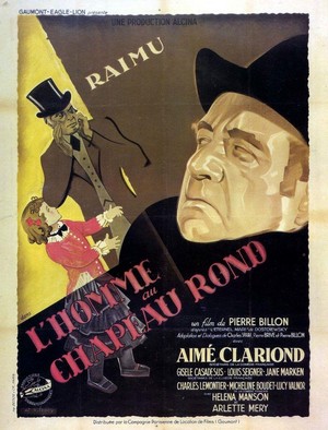 L'Homme au Chapeau Rond (1946) - poster