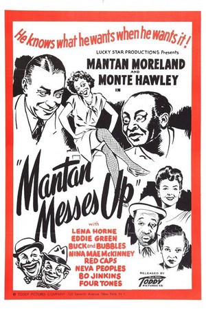 Mantan Messes Up (1946) - poster