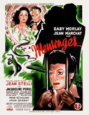 Mensonges (1946) - poster