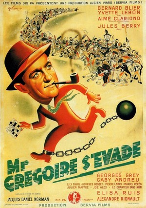 Monsieur Grégoire S'évade (1946) - poster
