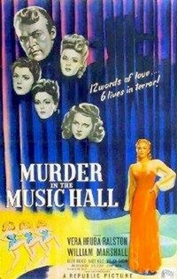 Murder in the Music Hall (1946) - poster