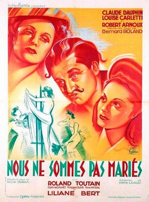 Nous Ne Sommes Pas Mariés (1946) - poster