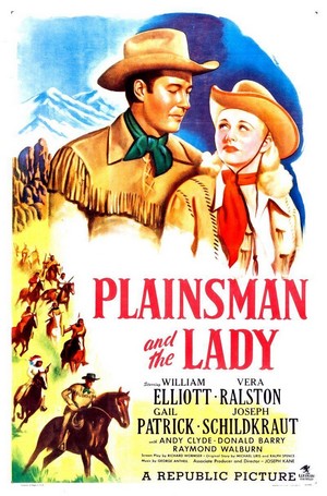 Plainsman and the Lady (1946) - poster
