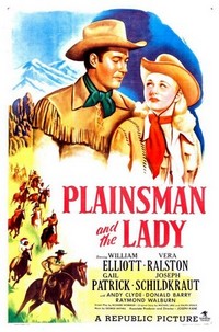 Plainsman and the Lady (1946) - poster