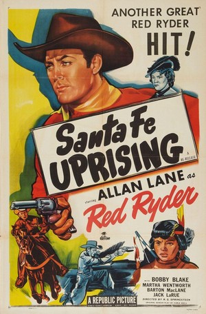 Santa Fe Uprising (1946) - poster