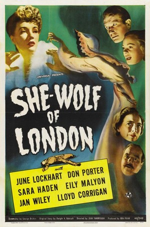 She-Wolf of London (1946) - poster