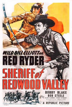Sheriff of Redwood Valley (1946) - poster