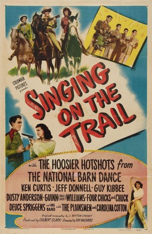 Singing on the Trail (1946) - poster