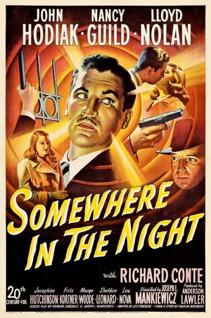 Somewhere in the Night (1946) - poster