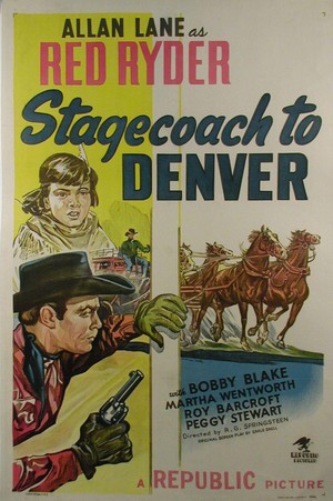 Stagecoach to Denver (1946) - poster