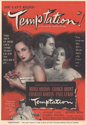 Temptation (1946) - poster