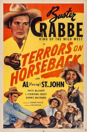 Terrors on Horseback (1946) - poster