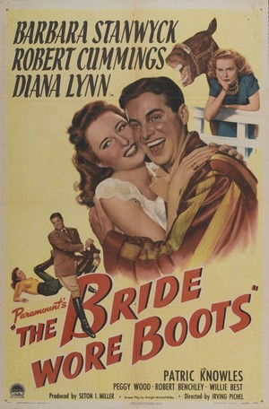 The Bride Wore Boots (1946) - poster