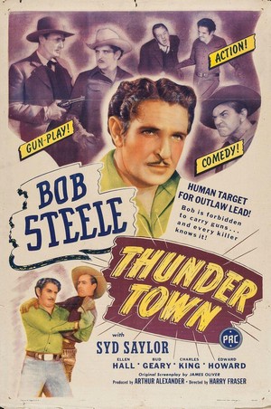 Thunder Town (1946) - poster