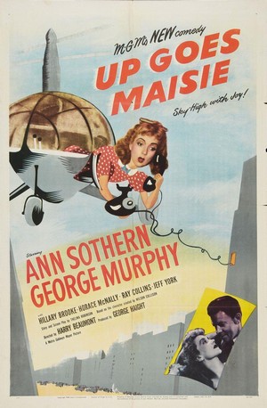 Up Goes Maisie (1946) - poster