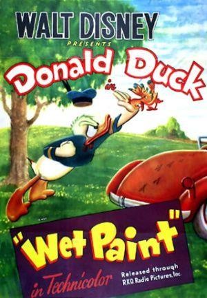 Wet Paint (1946) - poster