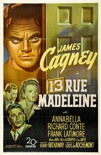 13 Rue Madeleine (1947) - poster