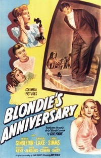 Blondie's Anniversary (1947) - poster