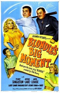 Blondie's Big Moment (1947) - poster