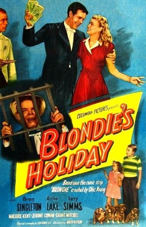 Blondie's Holiday (1947) - poster
