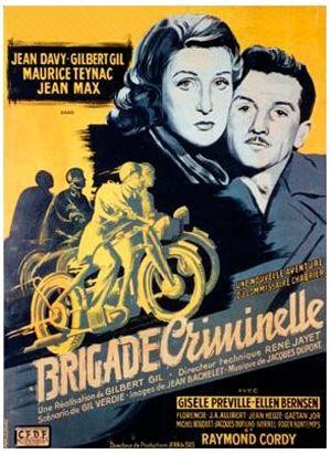 Brigade Criminelle (1947) - poster