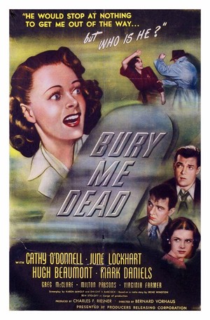 Bury Me Dead (1947) - poster