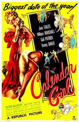 Calendar Girl (1947) - poster