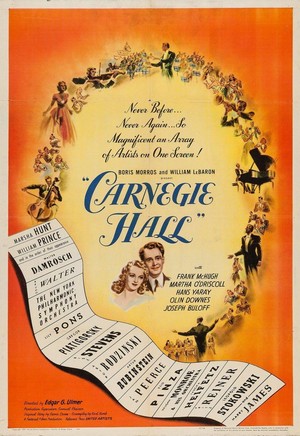 Carnegie Hall (1947) - poster