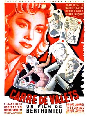 Carré de Valets (1947) - poster